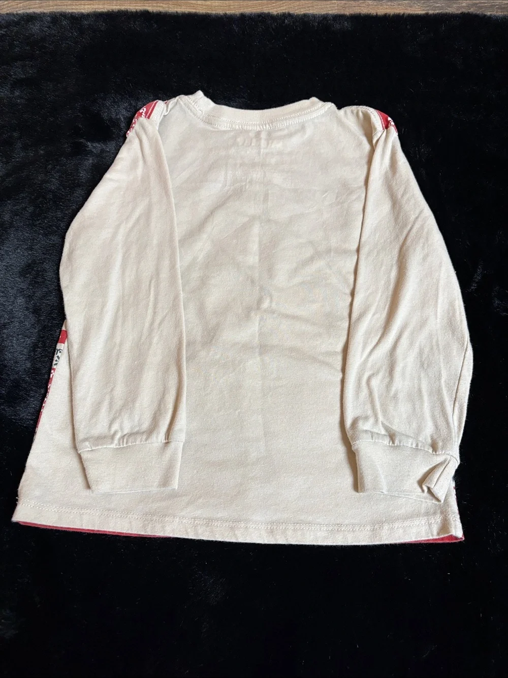 Disney Mickey Mouse Crewneck Sweater - Beige, Red & Green